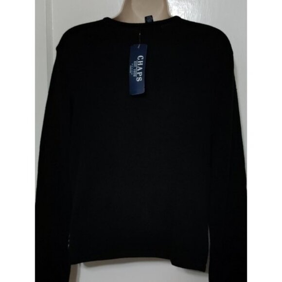 CHAPS Cardigan Sweater Sz PXL Petite XL Full Zip NWT - Picture 5 of 10